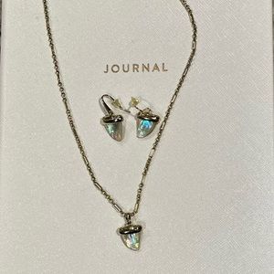 Kendra Scott Oleana Necklace and Earrings